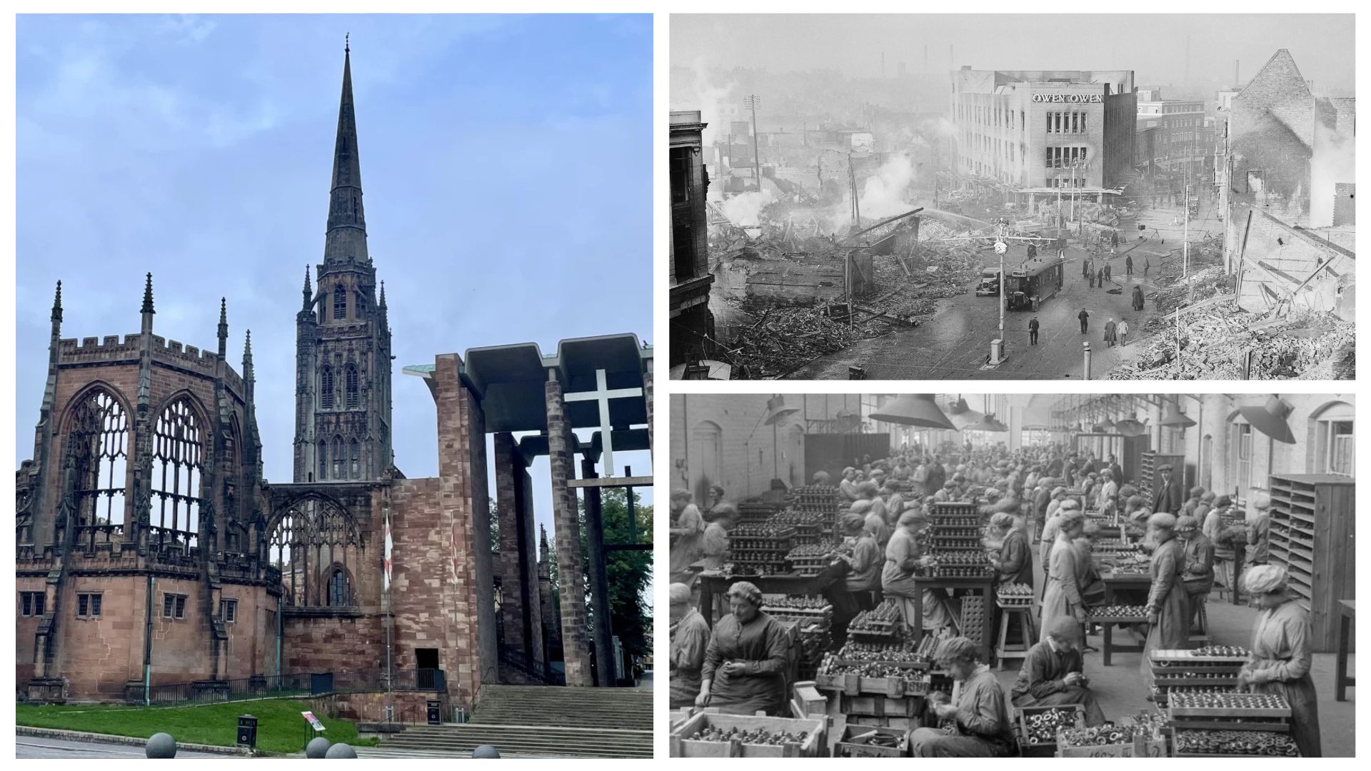 Coventry is now added to the map of Liberation Route Europe themed routes  